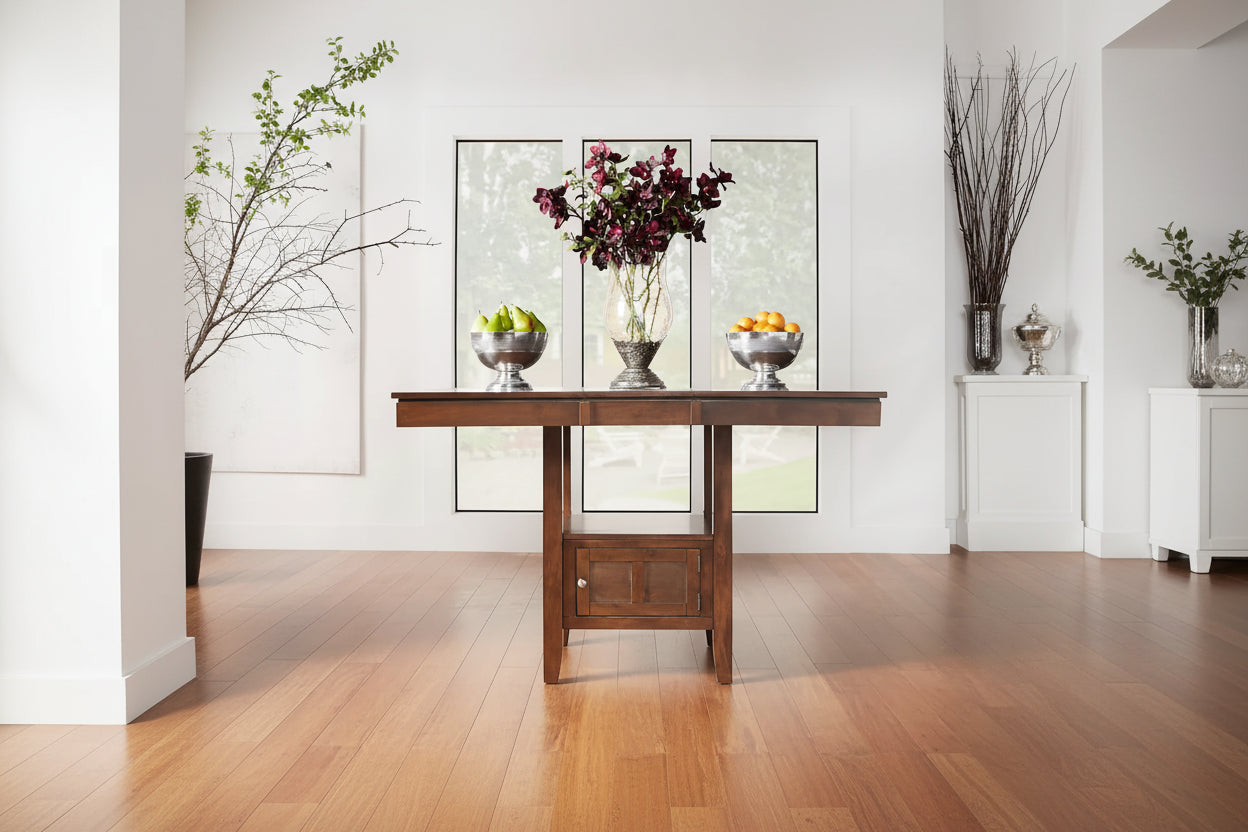 Marsden Wood Extendable Counter Height Dining Table by iNSPIRE Q Classic