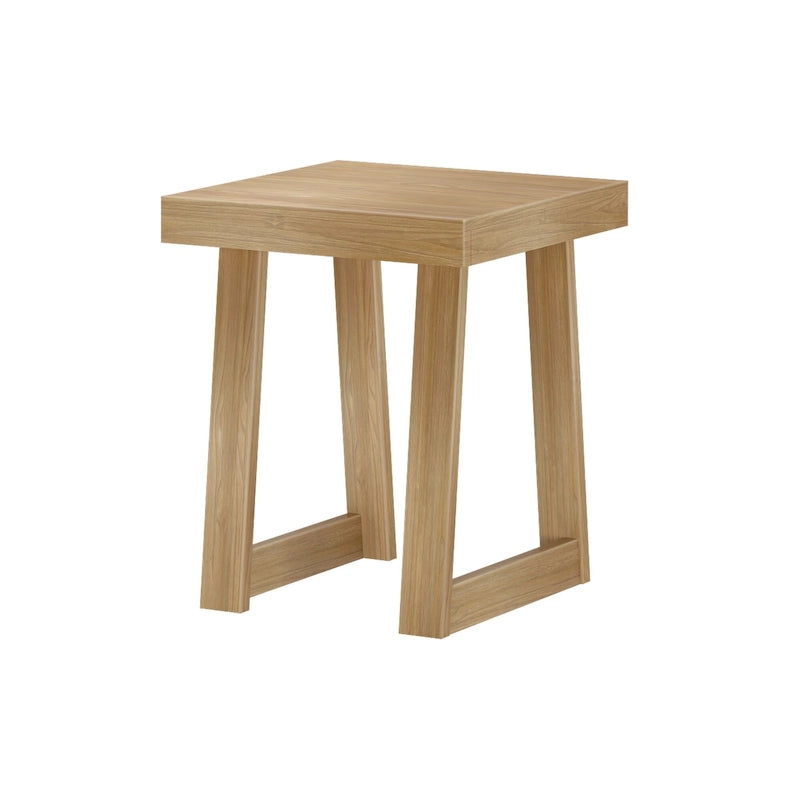 Table d'appoint en pin massif brossé – Utilisateur unique