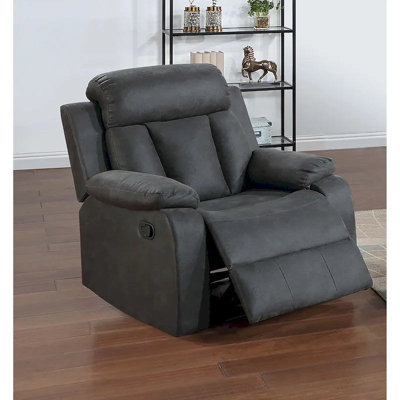 Fauteuil inclinable individuel – Marron / Anthracite, 1 place